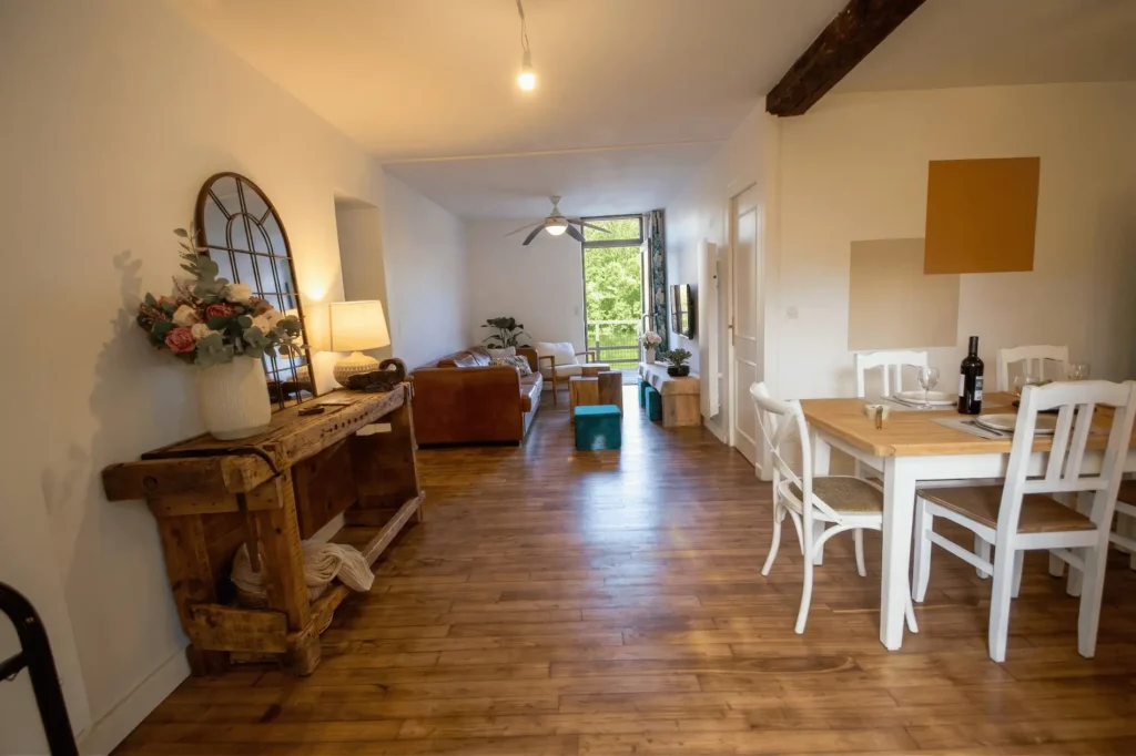 Gîte en Dordogne avec une jolie décoration cocon et cosy
