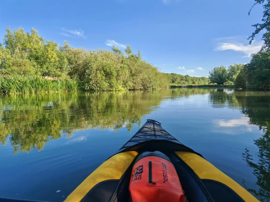 kayak sur la riviere